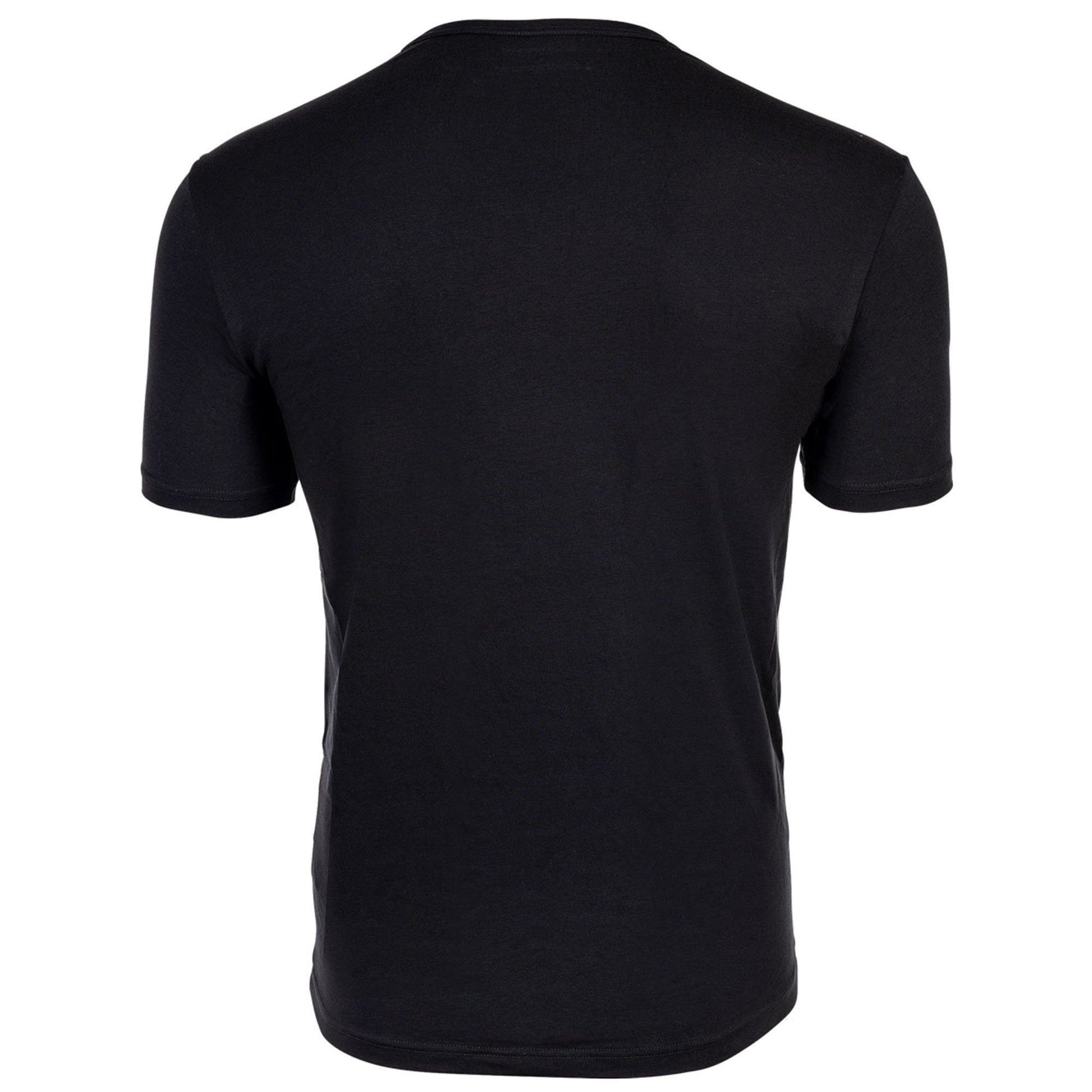 Black - Lifestyle - Emporio Armani Mens T-Shirt (Pack of 2)