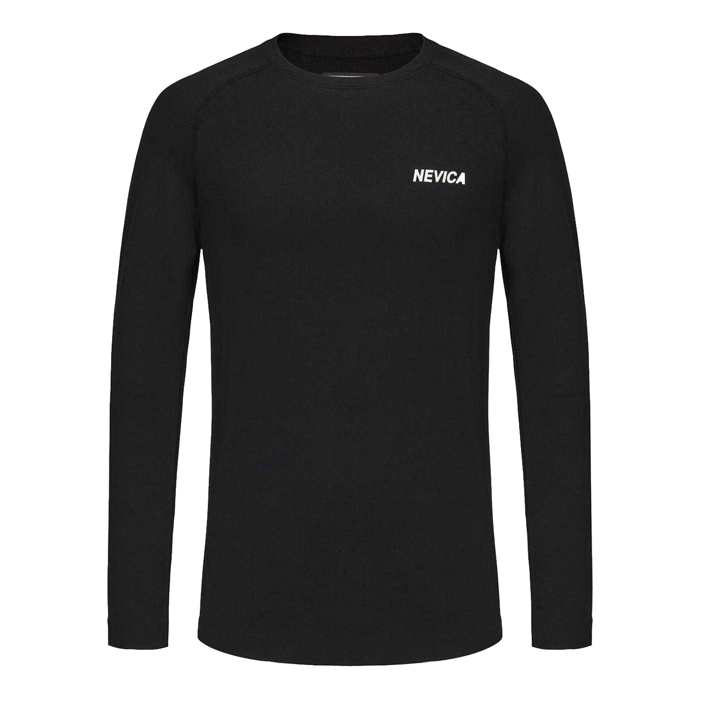 Black - Front - Nevica Mens Logo Base Layer Top