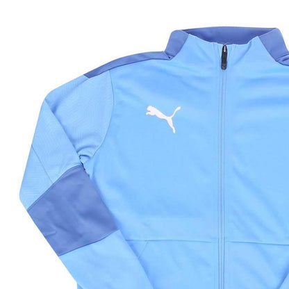 Blue - Side - Puma Childrens-Kids Training Jacket