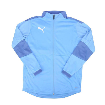 Blue - Front - Puma Childrens-Kids Training Jacket