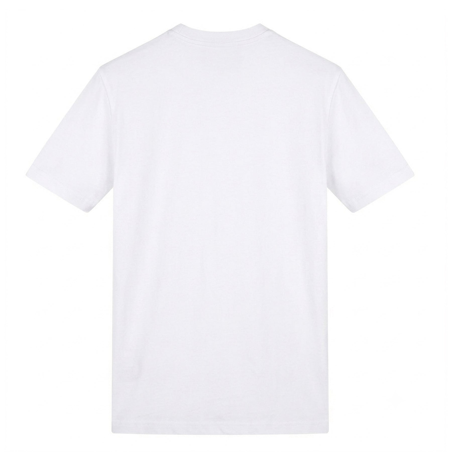 White - Back - AWD Unisex Adult Snooker T-Shirt