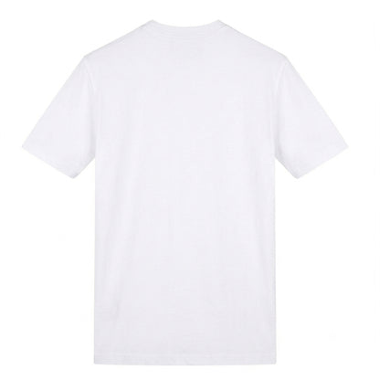 White - Back - AWD Unisex Adult Snooker T-Shirt