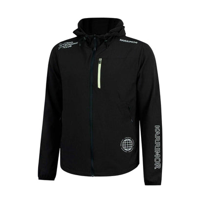 Black - Side - Karrimor Mens Trail Reflective Slim Jacket