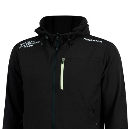 Black - Lifestyle - Karrimor Mens Trail Reflective Slim Jacket