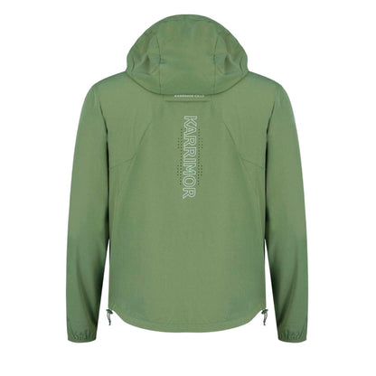 Olive - Back - Karrimor Mens Trail Reflective Slim Jacket