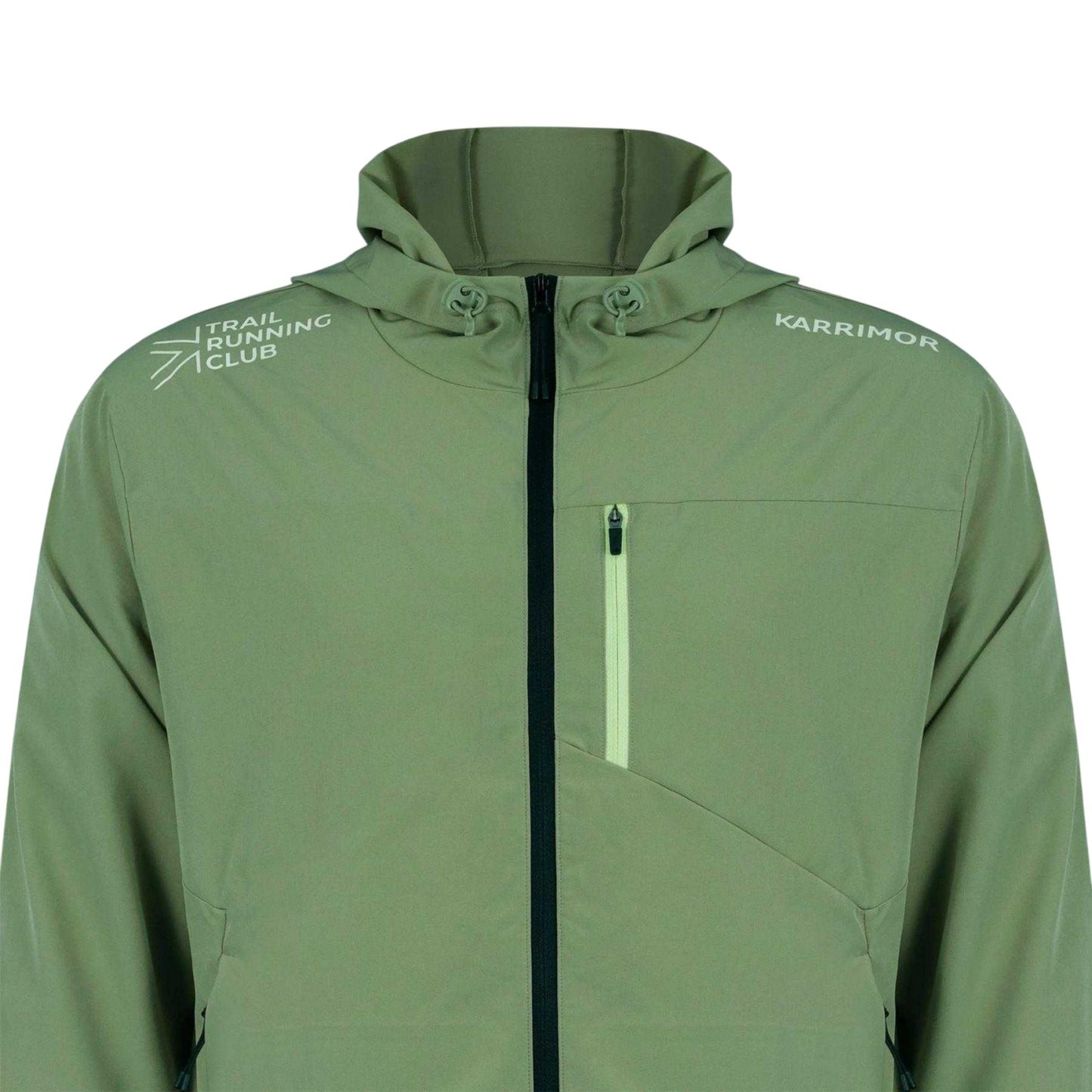 Olive - Lifestyle - Karrimor Mens Trail Reflective Slim Jacket