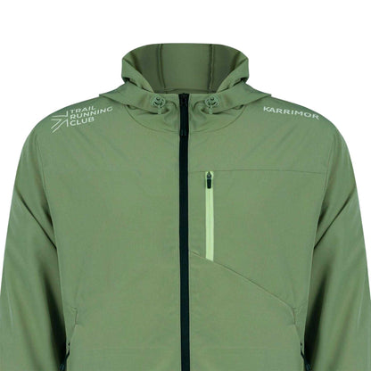 Olive - Lifestyle - Karrimor Mens Trail Reflective Slim Jacket