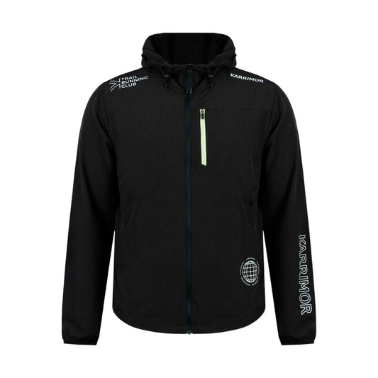 Black - Front - Karrimor Mens Trail Reflective Slim Jacket