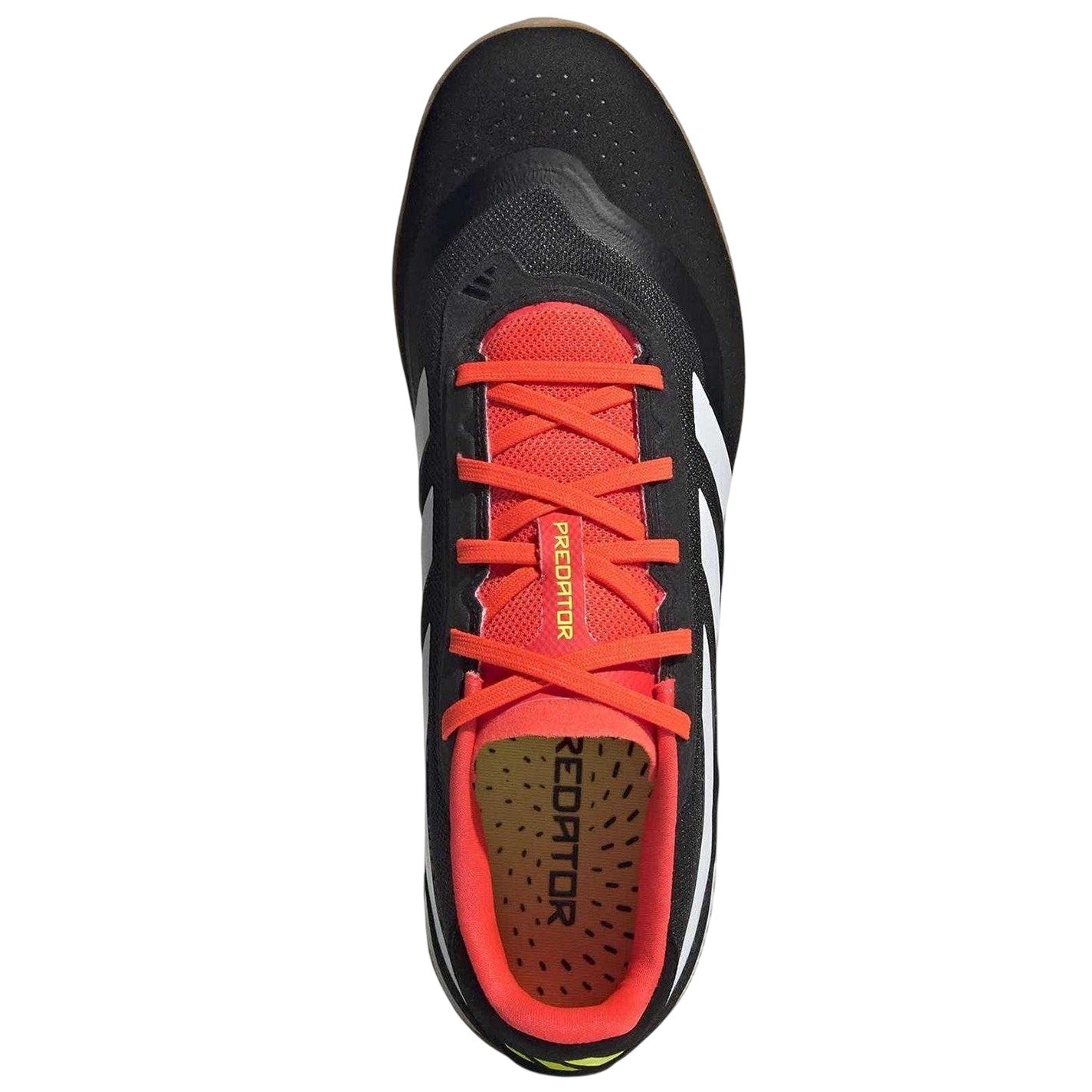 Black-White-Red - Lifestyle - Adidas Mens Predator League Suede Indoor Football Boots