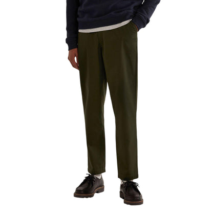 Evergreen - Back - Farah Mens Rushmore Relaxed Fit Chinos