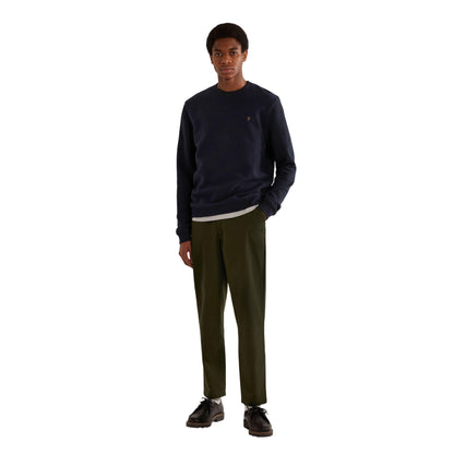 Evergreen - Side - Farah Mens Rushmore Relaxed Fit Chinos