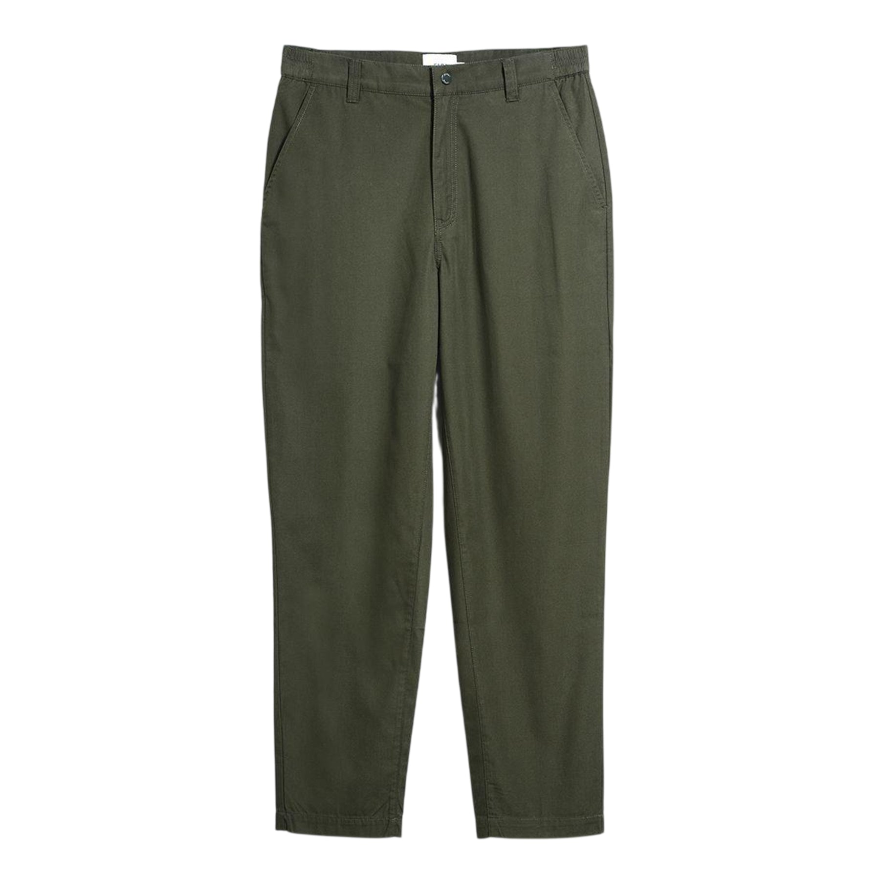 Evergreen - Front - Farah Mens Rushmore Relaxed Fit Chinos