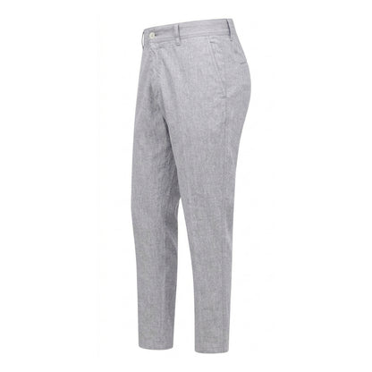 Medium Blue - Side - Boss Mens Straight Chinos