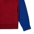 Red - Side - Lacoste Mens Zip Interlock Stretch Track Jacket