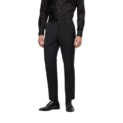 Black - Side - Boss Mens Leon Chinos