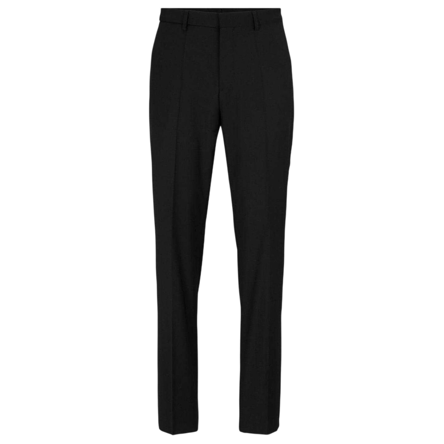 Black - Front - Boss Mens Leon Chinos