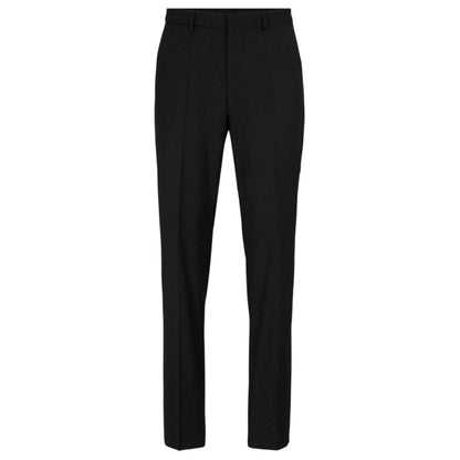 Black - Front - Boss Mens Leon Chinos
