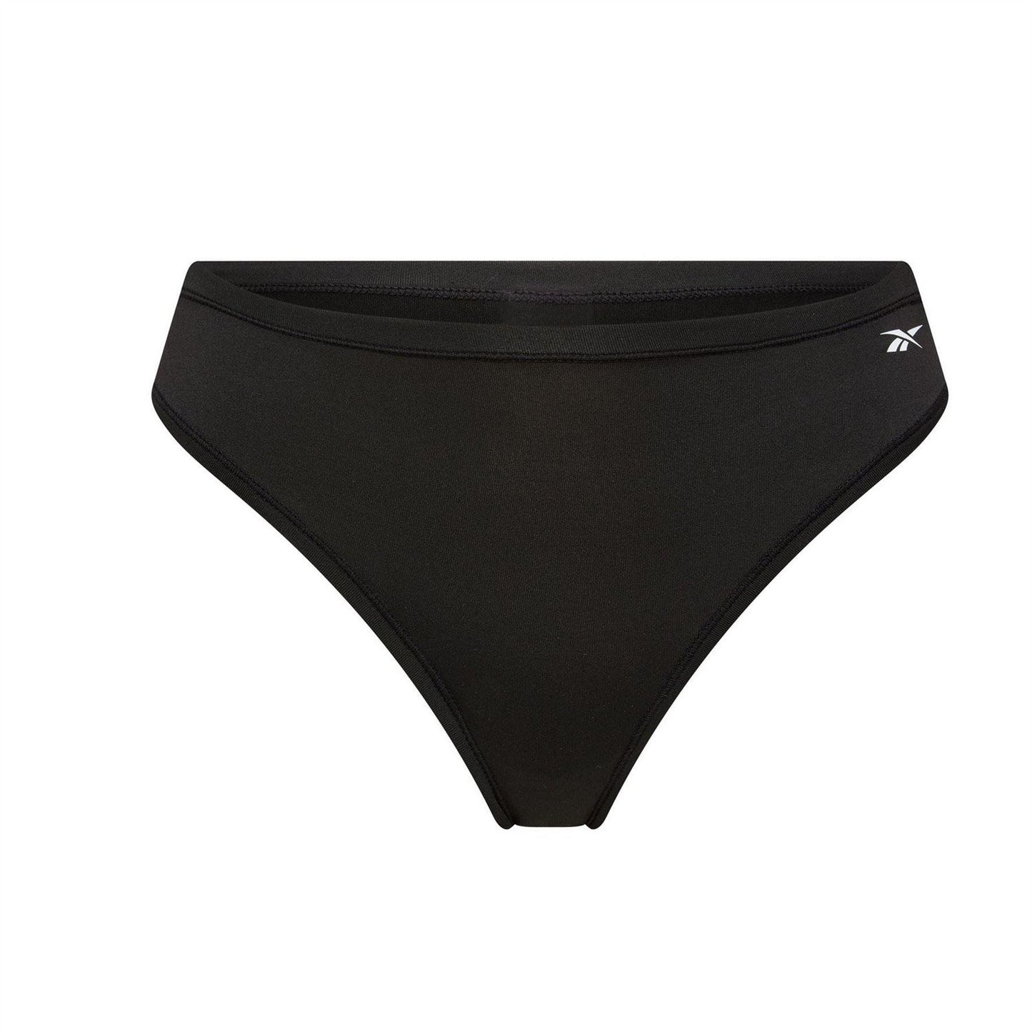 Black-Grey-Berry - Back - Reebok Womens-Ladies Agatha Thong (Pack of 3)