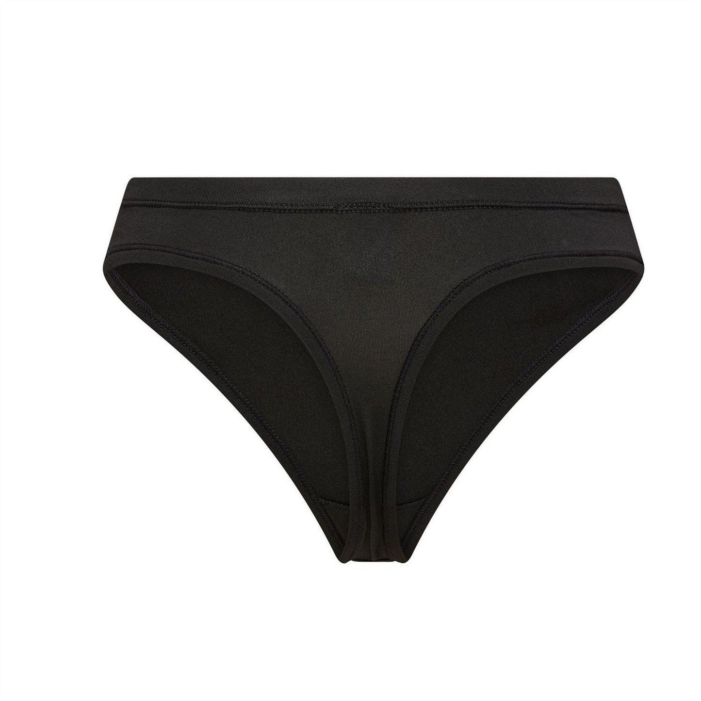 Black-Grey-Berry - Side - Reebok Womens-Ladies Agatha Thong (Pack of 3)