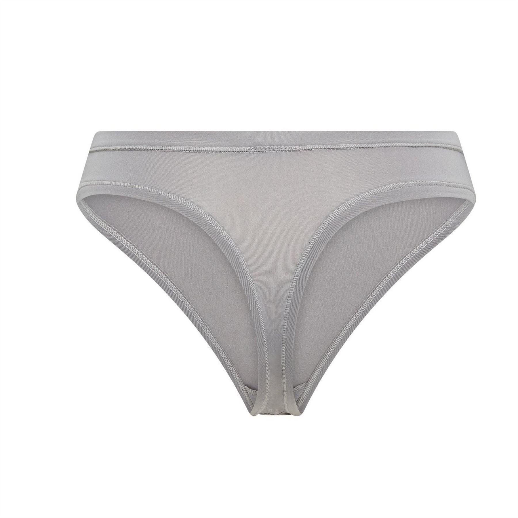 Black-Grey-Berry - Pack Shot - Reebok Womens-Ladies Agatha Thong (Pack of 3)