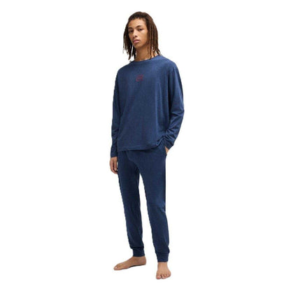 Dark Blue - Lifestyle - Boss Mens Stripe Detail Regular Jacket