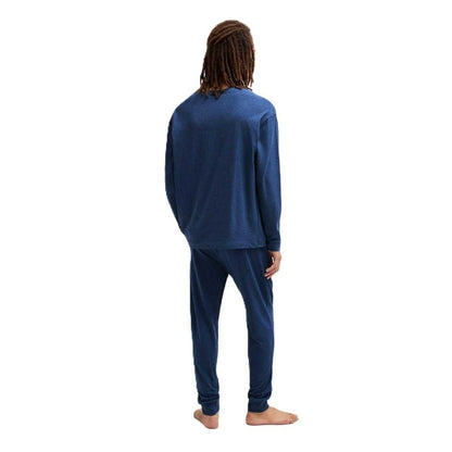 Dark Blue - Pack Shot - Boss Mens Stripe Detail Regular Jacket