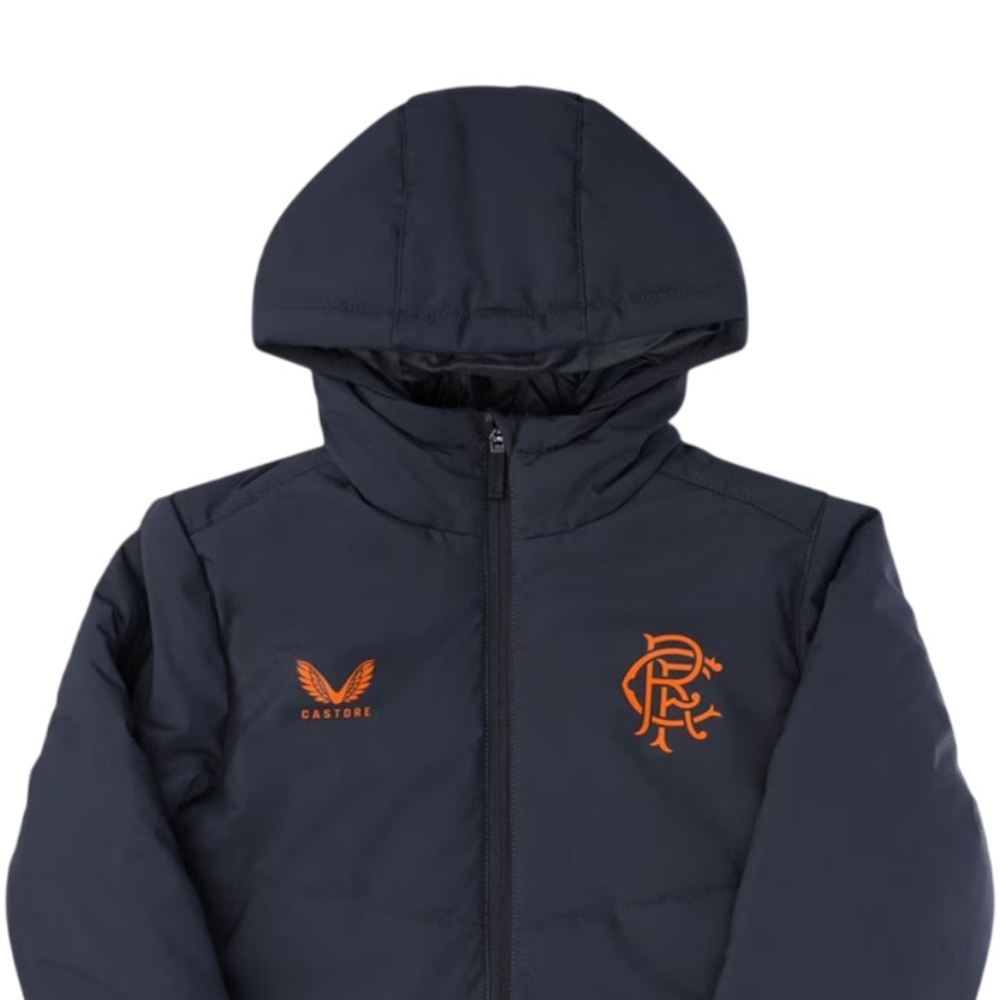 True Red - Side - Castore Childrens-Kids Rangers FC Anorak
