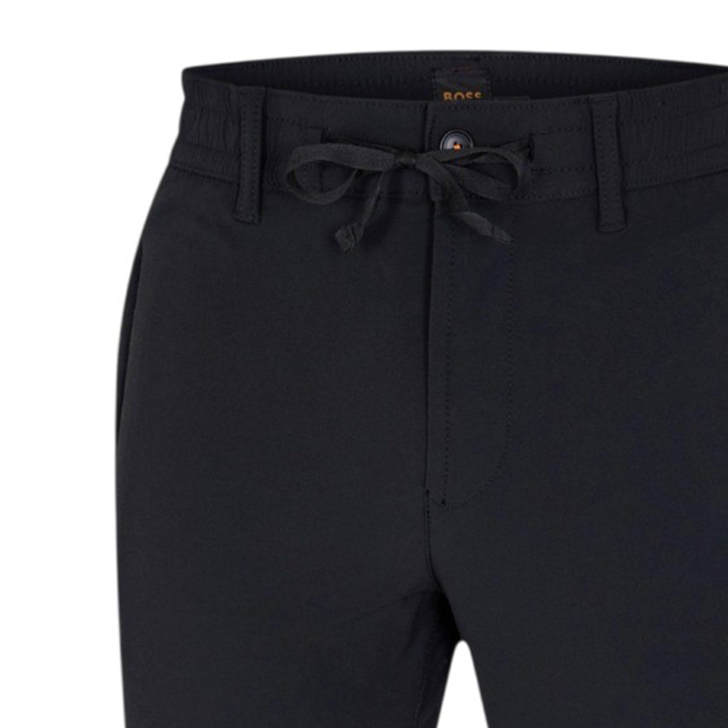 Black - Side - Boss Mens Tapered Chinos