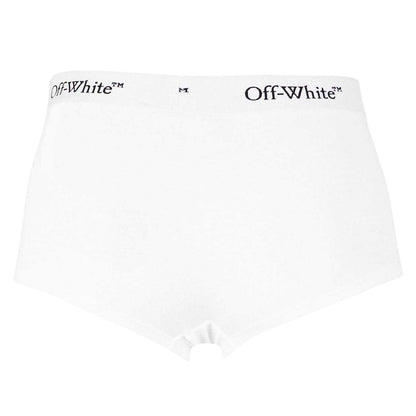 Black-White - Back - Off White Mens Bookish Boxer Shorts (Pack of 2)
