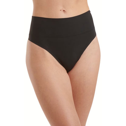 Black - Pack Shot - Wolford Womens-Ladies Seamless High Waist Thong