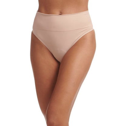 Clay - Side - Wolford Womens-Ladies Seamless High Waist Thong