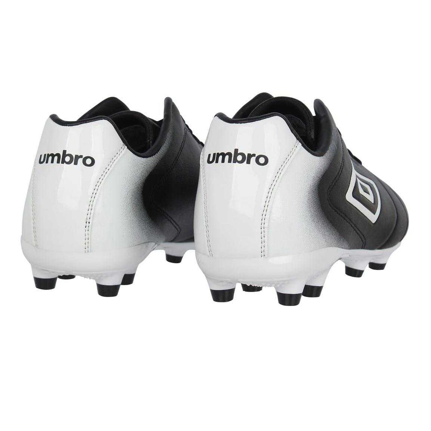 Black-White - Back - Umbro Mens Calcio Firm Ground Football Boots