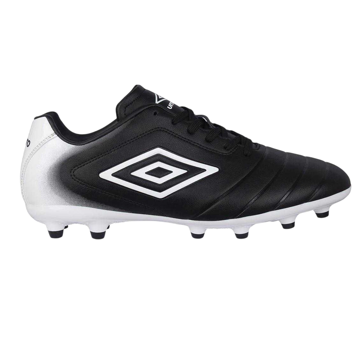 Black-White - Front - Umbro Mens Calcio Firm Ground Football Boots