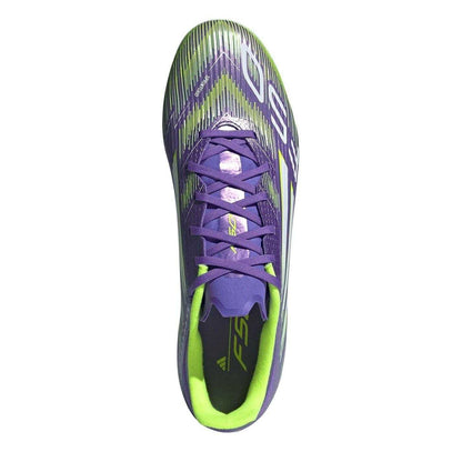 Purple-White - Lifestyle - Adidas Unisex Adult F50 Football Boots