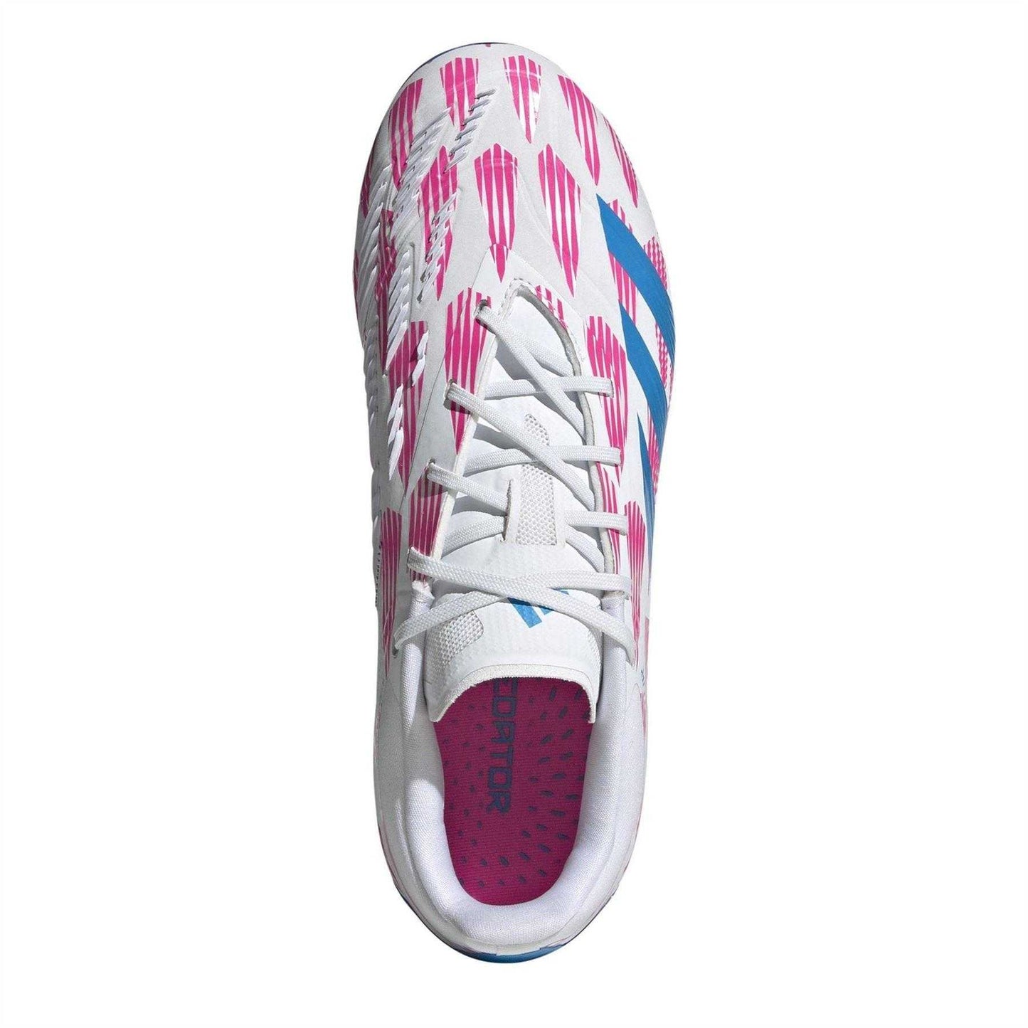 White - Lifestyle - Adidas Boys Firm Ground Football Boots