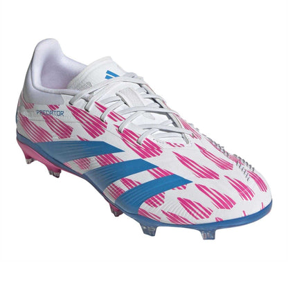 White - Pack Shot - Adidas Boys Firm Ground Football Boots