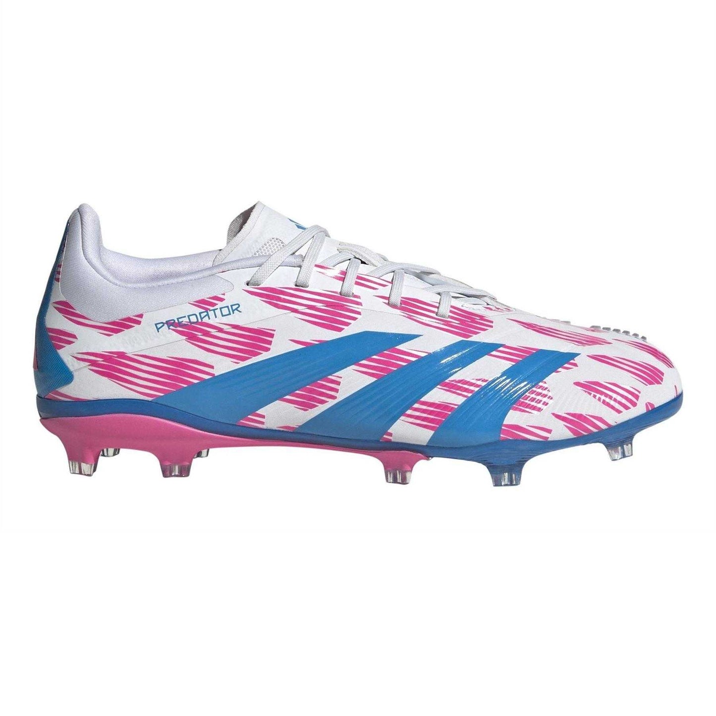 White - Front - Adidas Boys Firm Ground Football Boots