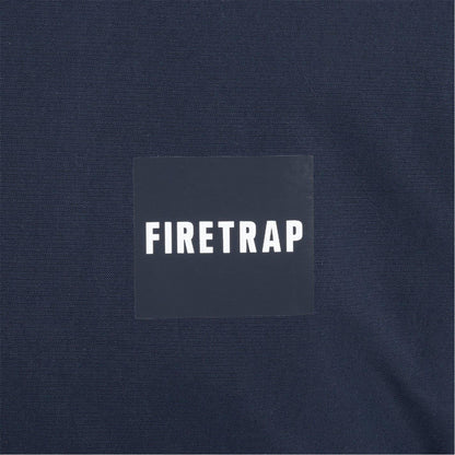 Navy - Lifestyle - Firetrap Mens Colour Block Bomber Jacket