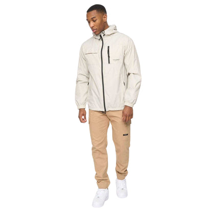 Stone - Side - Crosshatch Mens Utilate Jacket
