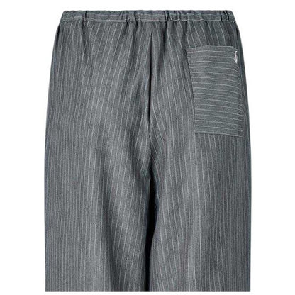 Folkstone - Side - Jack Wills Womens-Ladies Pinstripe Wide Leg Chinos