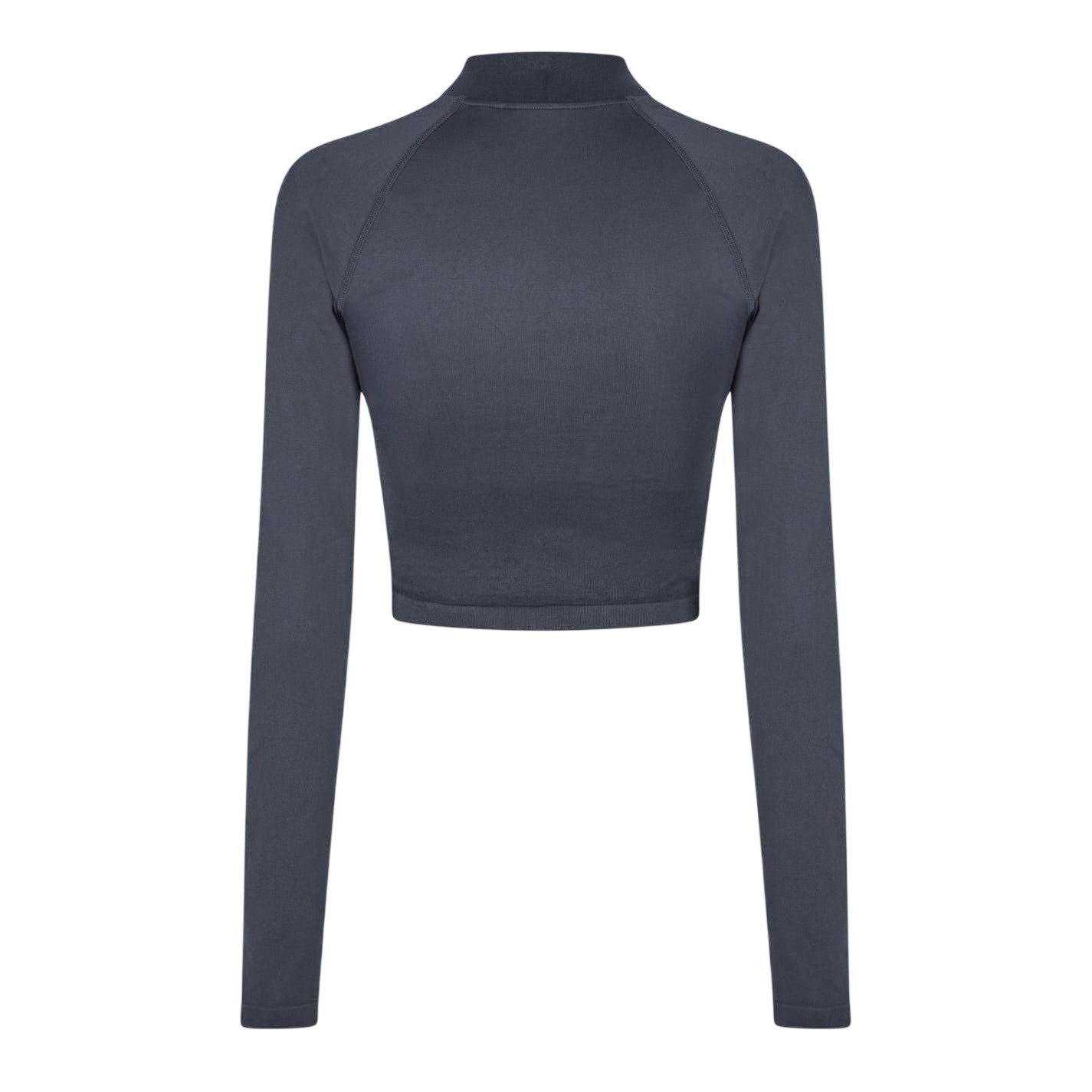 Navy - Back - USA Pro Womens-Ladies Pro Windproof Raglan Jacket