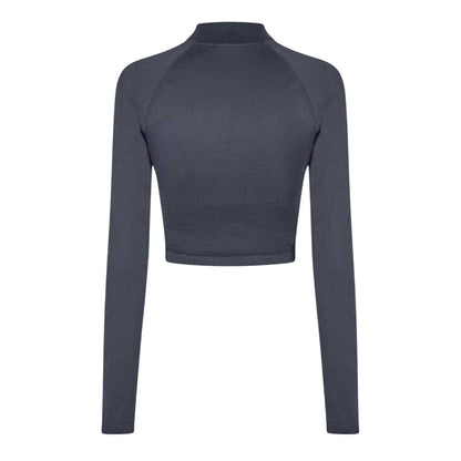 Navy - Back - USA Pro Womens-Ladies Pro Windproof Raglan Jacket