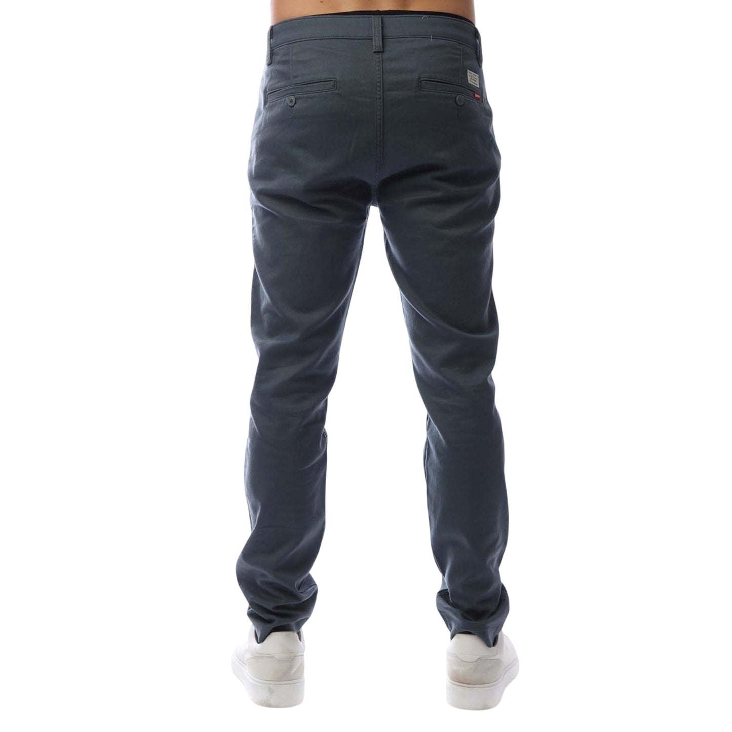 Dark Slate - Back - Levis Mens Cotton Blend Slim Chinos