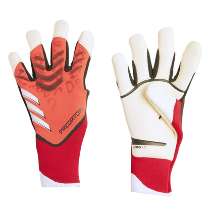 Lucid Red - Front - Adidas Unisex Adult Predator Pro Hybrid Goalkeeper Gloves