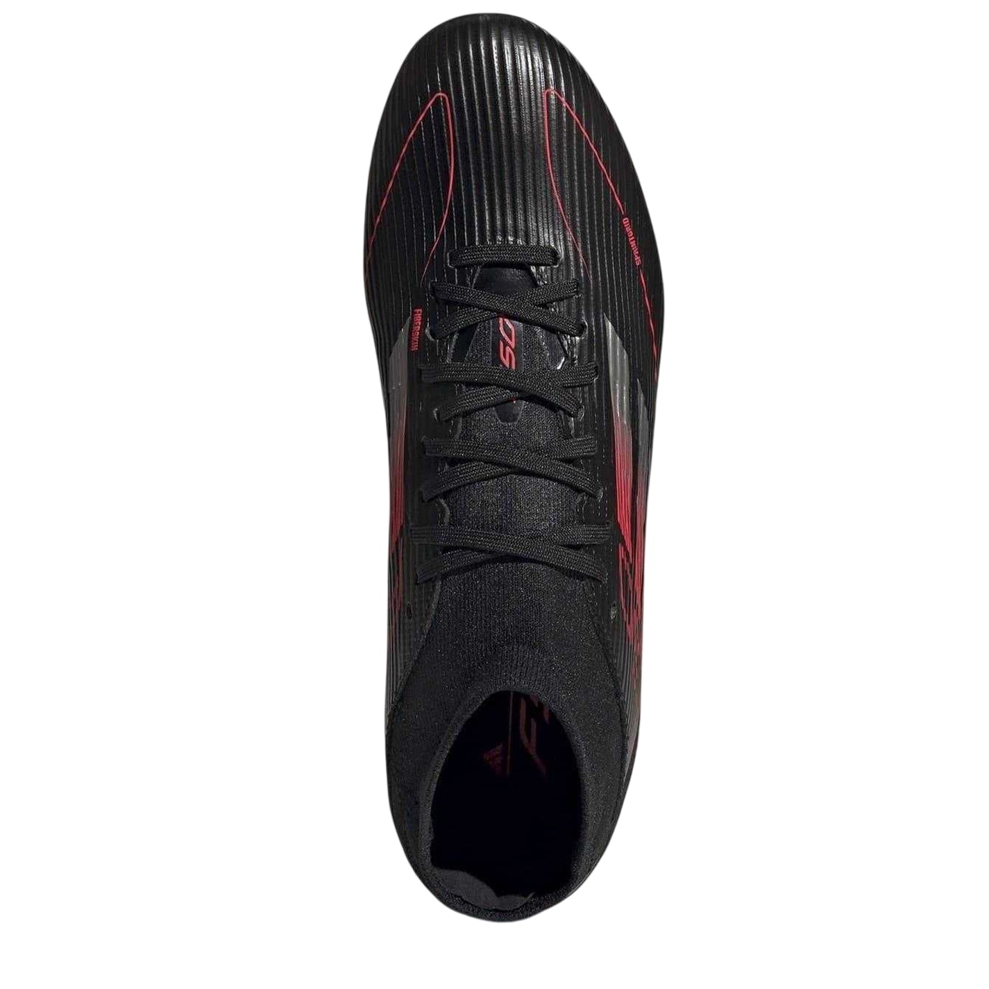 Black-Iron-Red - Lifestyle - Adidas Mens F50 League Firm Ground Football Boots