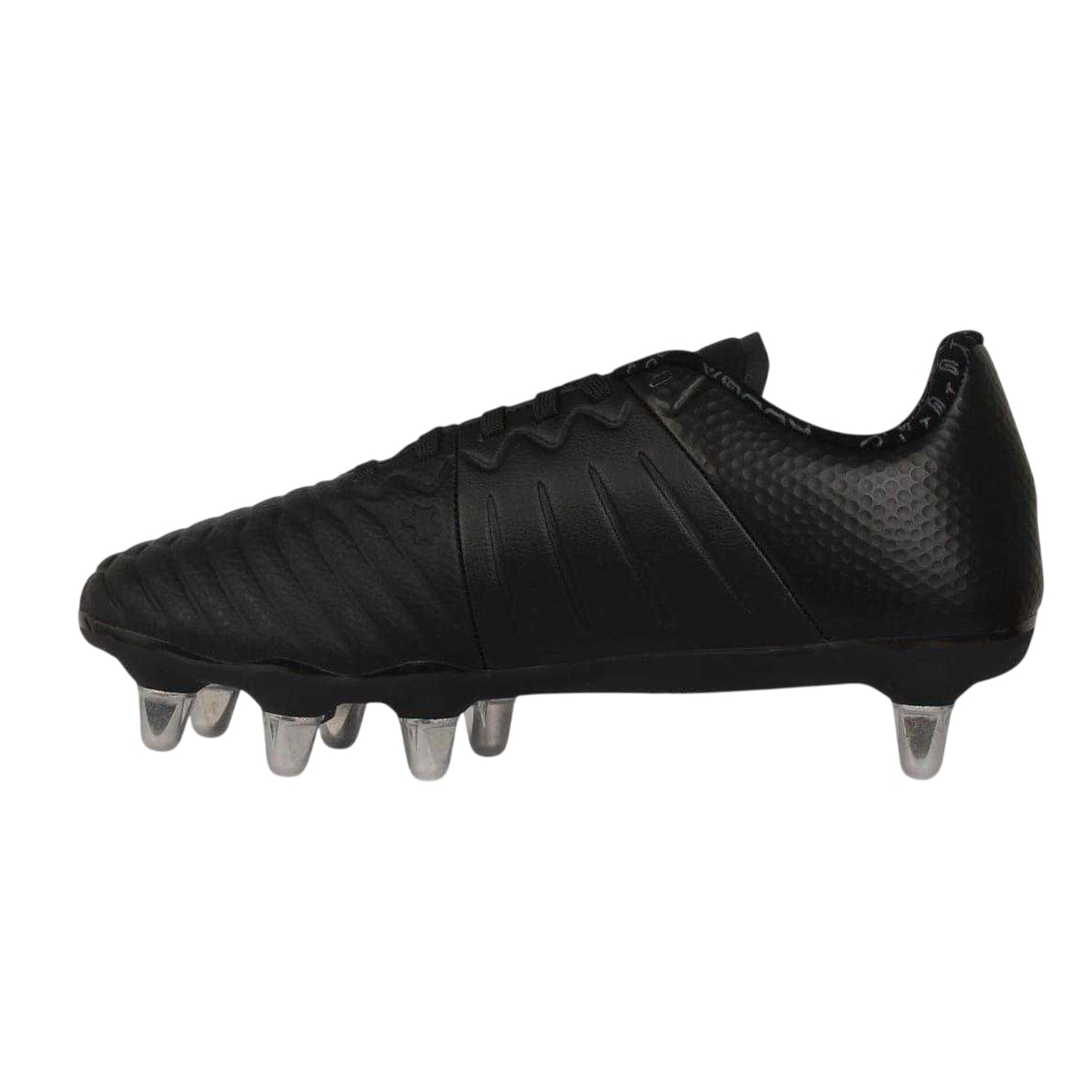 Black-White - Lifestyle - KooGa Childrens-Kids Synthetic Rugby Boots
