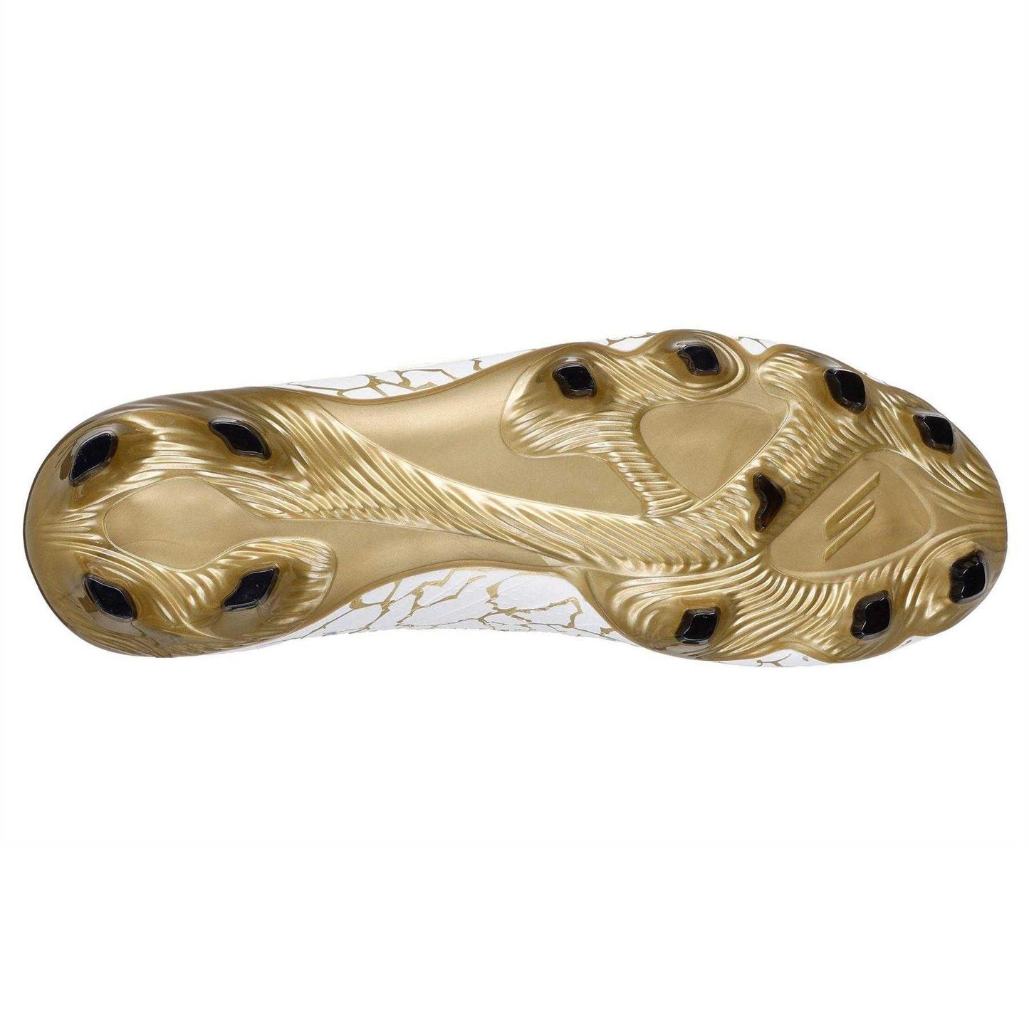 White-Black-Gold - Back - Skechers Mens SKX 1.5 Firm Ground Football Boots
