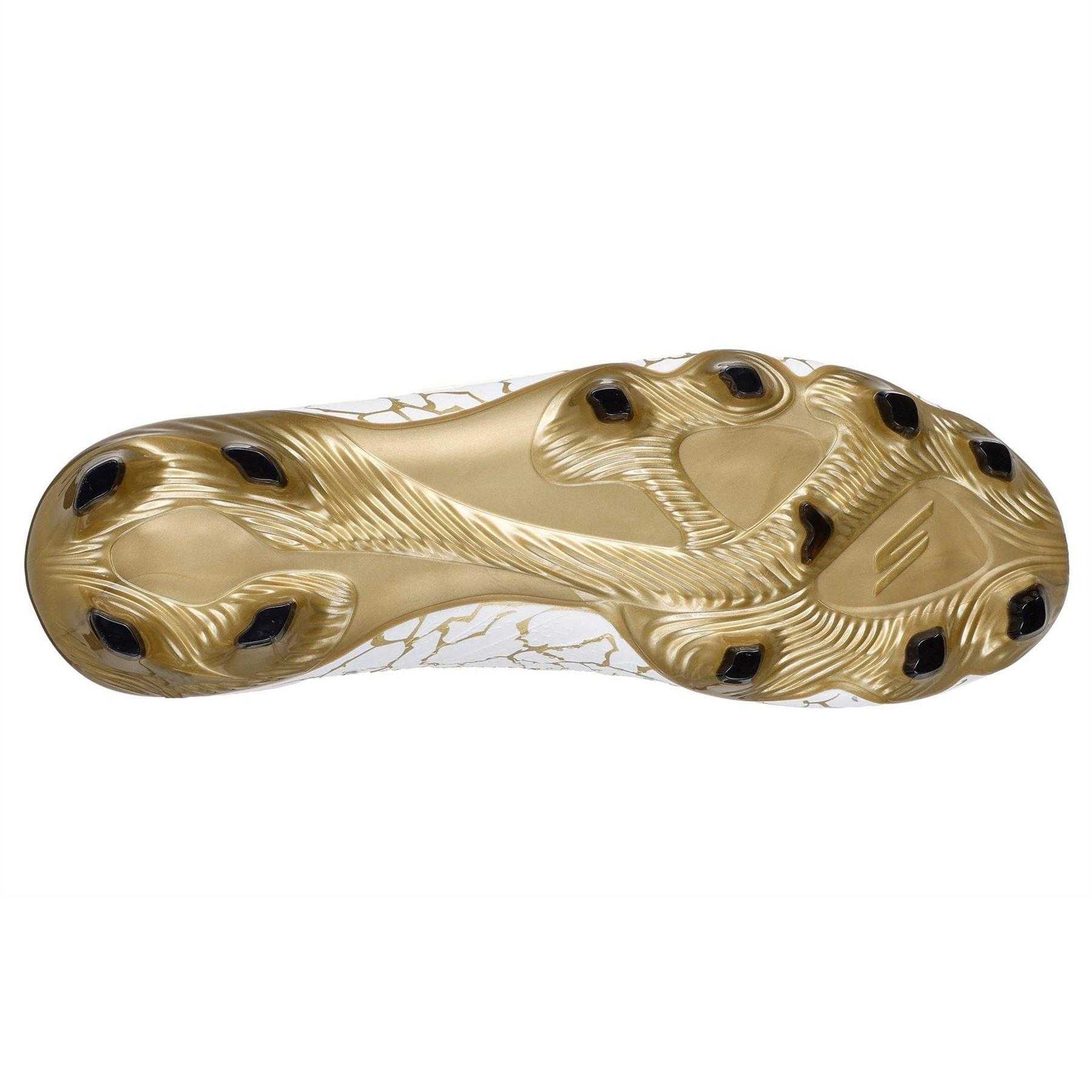 White-Black-Gold - Back - Skechers Mens SKX 1.5 Firm Ground Football Boots