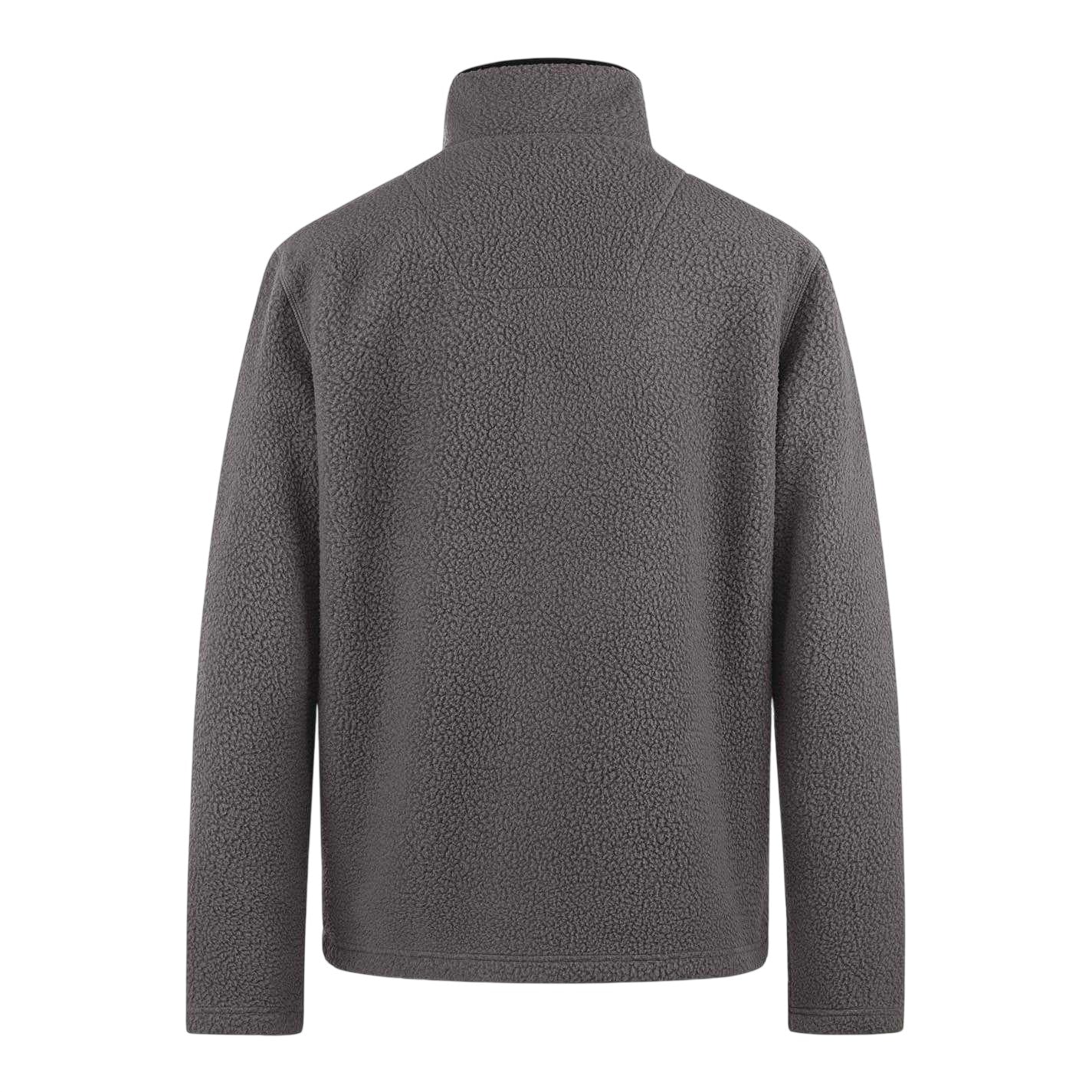 Grey - Back - Gul Mens Patterned Chest Pocket Jacket