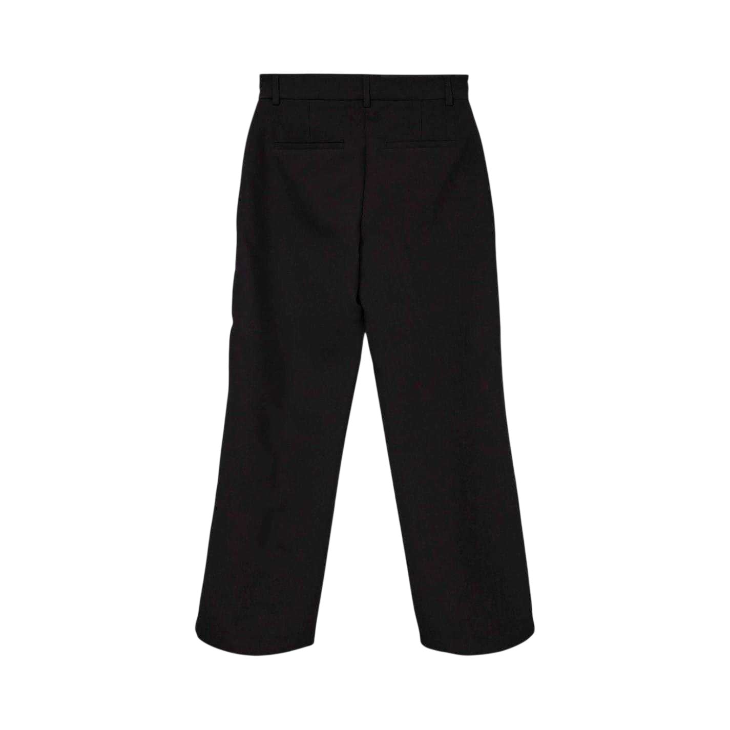 Black - Back - Vero Moda Womens-Ladies Straight Chinos